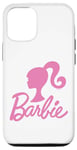 Coque pour iPhone 14 Pro Barbie - Logo Barbie Pink