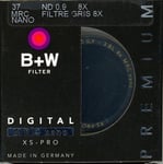 B+W 37mm XS-Pro MRC-Nano 803 Solid Neutral Density 0.9 Filter (3-Stop) 1089169