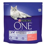 Purina ONE Adult Lax & fullkorn Ekonomipack: 2 x 1,5 kg