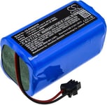 Batteri ICR18650-26J-4S1P for Ecovacs, 14.4V, 2600 mAh