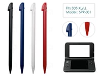 4 x Blue Red Black Stylus for Nintendo 3DS XL/LL Plastic Replacement Parts Pen