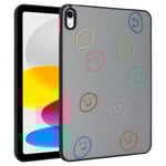 iPad 10.9" 2022 / iPad 11" 2025 skal med tryck - Smiley