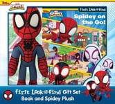 Disney Junior Marvel Spidey & His Amazing Friends First LF Book Box Plush Gift Set OP by PI Kids (Hardback)