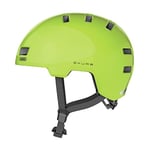 ABUS city helmet Skurb - Robust bike helmet for everyday use, skating, BMX riding or longboarding - yellow, size L
