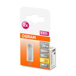 OSRAM kaksikantainen LED-lamppu G4 1,8W 2700K 2kpl