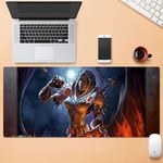 Mouse Mat, Mouse Pad Gaming Mouse Pad Large Mouse Mat World Of Warcraft Game Keyboard Mat Extended Mousepad For Computer Desktop PC Mouse Pad (Color : A, Size : 800 * 300 * 3mm)