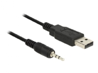 Delock Cable USB TTL male > 2.5 mm 3 pin stereo jack male 1.8 m (3.3 V) - Seriell adapter - USB - seriell
