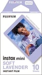 instax instant mini film 10 shot pack, Soft Lavender