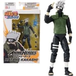 BANDAI Anime Heroes - Naruto Shippuden Hjältar 17 Cm Figur Kakashi Hatake