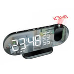 LED Digital Alarm Clock Bedroom Electric Alarm Clock with Projection FM4854