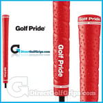 New Golf Pride Tour Wrap 2G Grips - Red x 9