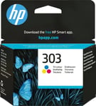 HP 303 Tri-color Ink Cartridge Original HP Envy Photo 6230 7130 7830 (T6N01AE)