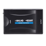 HDMI Input HDMI To SCART Converter Adapter HDMI To SCART  Portable   DVD