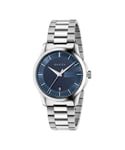 Gucci YA126440 Mens Watch - Silver Stainless Steel - One Size