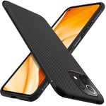 C'iBetter Compatible with Xiaomi Mi 11 Lite Case, Premium Flexible Thin Cover Shock Proof with Drop Protection Case compatible with Xiaomi Mi 11 Lite Smartphone. Black…