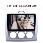 SADGE Nav Lecteur Auto 2 Din Navigation GPS Autoradio Autoradio, Bluetooth avec WiFi Android USB 9 Pouces à écran Tactile - pour Ford Focus 2004-2011