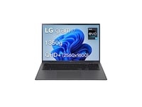 LG gram 17Z90R-G.AD79F - PC portable 17" 1350g, écran IPS QHD+ 16:10, Plateforme Intel Evo i7-1360P, RAM 32Go, SSD 1To NVMe, Intel Iris Xe, Thunderbolt 4, Windows 11, Clavier AZERTY, Gris