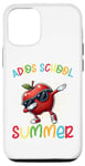 Coque pour iPhone 13 Pro Adios School Hello Summer Dabbing Apple Funny