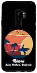 Coque pour Galaxy S9+ Rincon Santa Barbara California Surf Vintage Surfer Beach