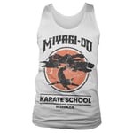 Hybris Miyagi-Do Karate School Tank Top (White,L)