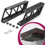 Under Table Holder Shelf Mount for Sony PLAYSTATION 4 PS4 Pro Slim