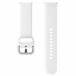 Official Samsung Galaxy Watch with 20mm Band Width Silicone Sport Strap - White