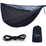 onewind Hammock Mosquito Net Bottom Entry Fits All Single & Double Camping Hammocks -Security from Bugs, Mosquitoes, No See Ums,Spiders & Pesky Bugs -Lightweight Compact Easy Setup (black, BGN3213B)