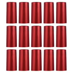 TOYANDONA 100Pcs PVC Heat Shrink Capsules Wine Shrink Wrap Wine Bottle Capsules Shrink Caps Wine Bottle Tops for Wine Cellars Home (Red Wine)