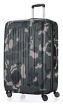 Hauptstadtkoffer Spree - Luggage Suitcase Hardside Spinner Trolley Expandable 75 cm TSA, Camouflage