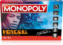 OFFICIAL JIMI HENDRIX MONOPOLY TRADING TRADITIONAL FAMILY BOARD GAME