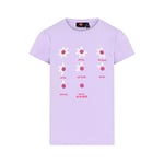 LEGO Mädchen T-Shirt Flowers LWTaylor 300, 604 Medium Purple, 152