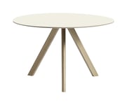 Copenhague Table CPH20 120 cm - Soaped Oak/Off White Linoleum