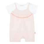 STACCATO romper + skjorta mjuk persika randig