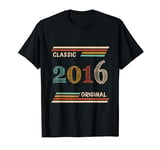 Born in 2016 Classic Original Vintage Happy Birthday T-Shirt