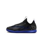 Nike Garçon Unisex Kinder Zoom Vapor 15 Sneaker, Black/Chrome-Hyper Royal, 33 EU