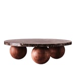Sphere Sofa Table Round Ø120cm - Dark Emprador