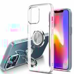 iPhone 13 Pro Stöttåligt Skal med Ringhållare Fresh Transparent