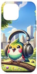 iPhone 12 Pro Max Kawaii Bird Headphones: The Bird's Playlist Case