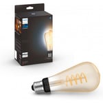 Philips Hue -filament smartlampa, White ambiance, Filament Edison, E27