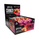 , Crunch - High Protein Bars - 20g Protein Each Bar - 12 Pack x 64g,