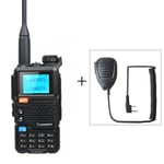 UV-5RPlus Walkie Talkie High Power Two Way Radios QuanSheng Radio UV-K5 Upgraded