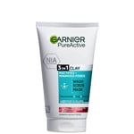 Masque exfoliant nettoyant 3-en-1 Pure Active de Garnier  (150ml)