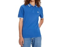 Levi's Men's Slim Housemark Polo Shirt, Deja Vu Blue, XL