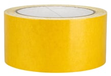 Clas Ohlson Mattejp vit, dubbelhäftande, 50 mm x 10 m