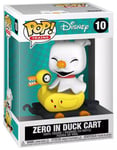 Figurine Funko Pop - L'étrange Noël De M. Jack [Disney] N°10 - Zéro Dans Le Chariot De Canard (50633)