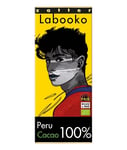 Zotter Labooko Peru Cacao 100% Craft Chocolate Bar