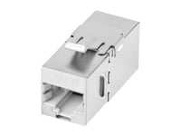 Lanberg Ksf6-3090 - Modulär Insats (Koppling) - Cat 6 - Ftp - Rj-45 - Silver
