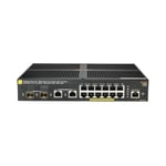 Hewlett Packard - hp Enterprise Aruba 2930F 12G PoE+ 2G/2SFP+ - Géré - L3 - Gigabit Ethernet (10/100/1000) - Connexion Ethernet - supportant