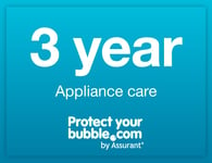3-year appliance care for a LAUNDRY APPLIANCE from £500 to £549.99