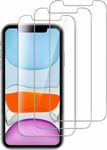 3-pack Skärmskydd i härdat glas till iPhone XR/11